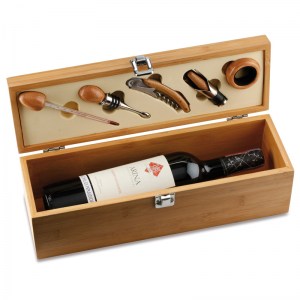 Set de vino en Bambu - 5 piezas HO-117